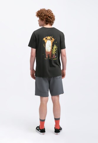 Kaft Shirt 'Flora' in Grey