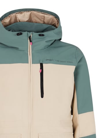 PROTEST Athletic Jacket 'PRTBACKUP' in Green