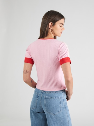 ADIDAS ORIGINALS Тениска 'Adicolor 70S ' в розово