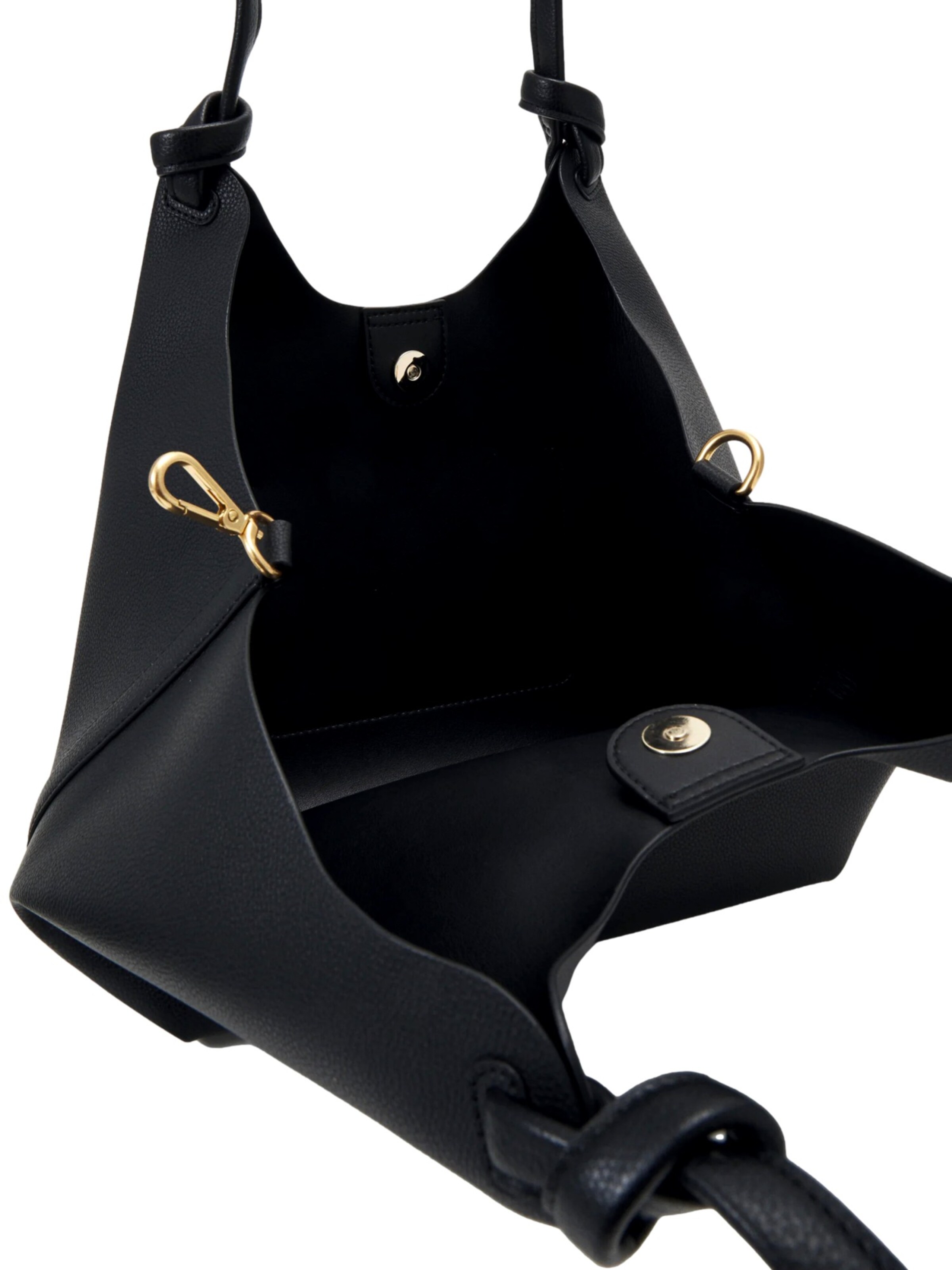 DKNY Skuldertaske 'PAULA MD' i sort