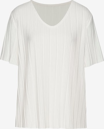 LASCANA Shirt in Beige: front