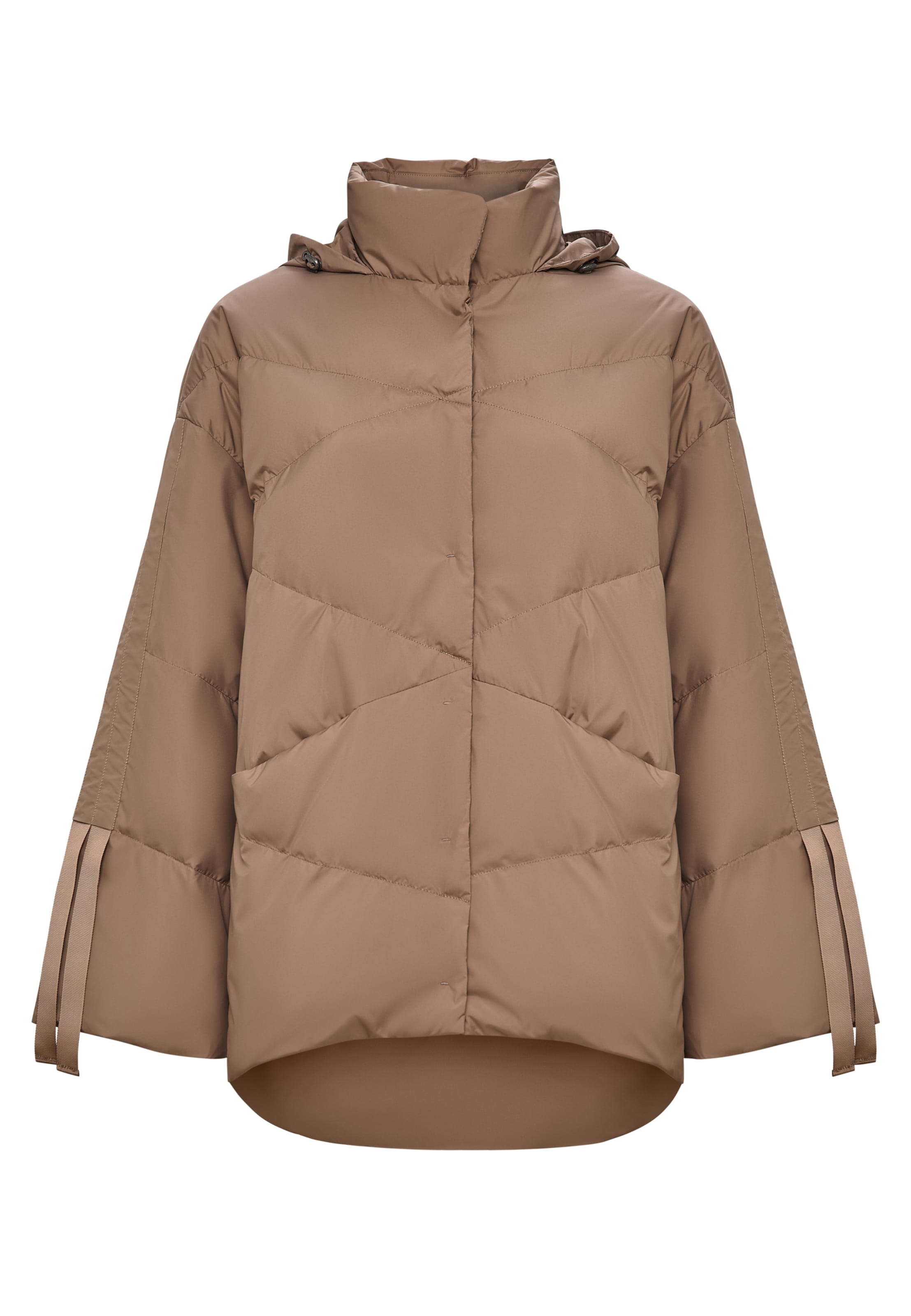 CESARE GASPARI Jacke in Beige: Vorderseite
