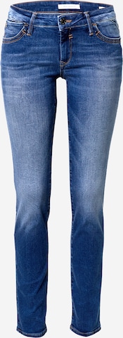Mavi Slimfit Jeans 'LINDY' in Blauw: voorkant