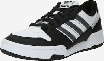 ADIDAS ORIGINALS - Zapatillas deportivas bajas 'TEAM COURT' en negro: frente