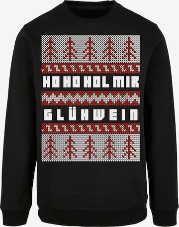 Sweat-shirt F4NT4STIC en noir : devant