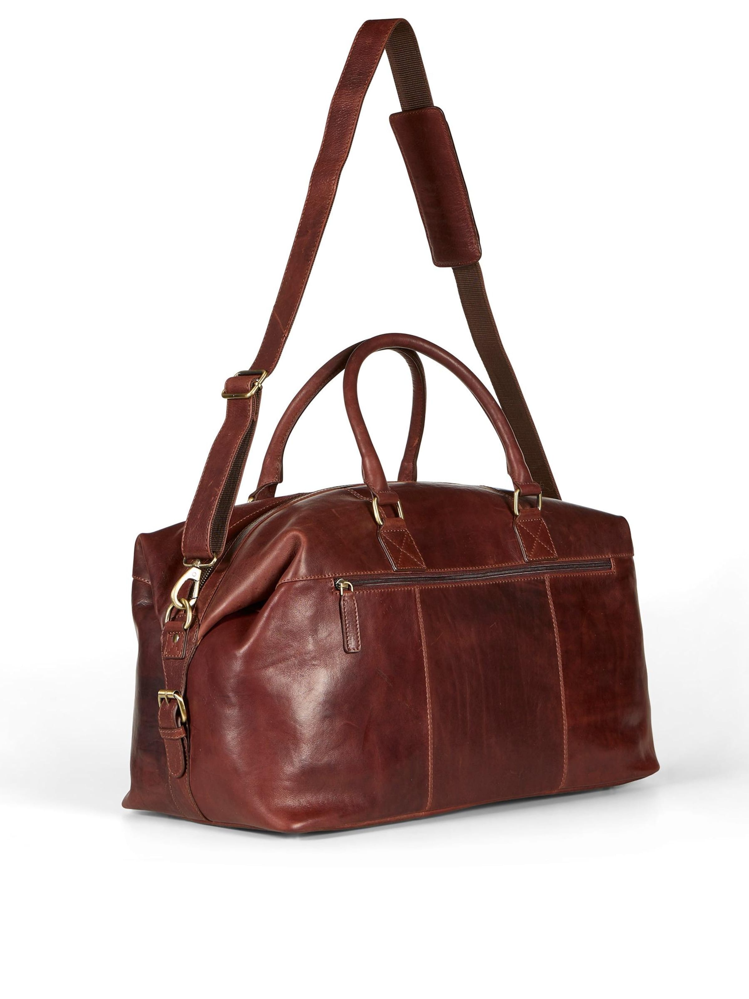 Howard London - Bolsa de fin de semana 'Weekend Bag Walter Brown' en marrón