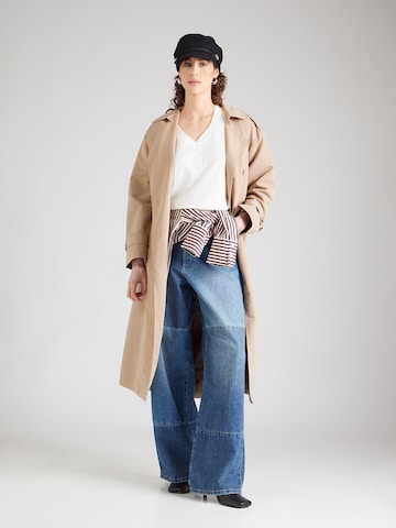 SELECTED FEMME T-Shirt 'SLFJESMINES' in Weiß