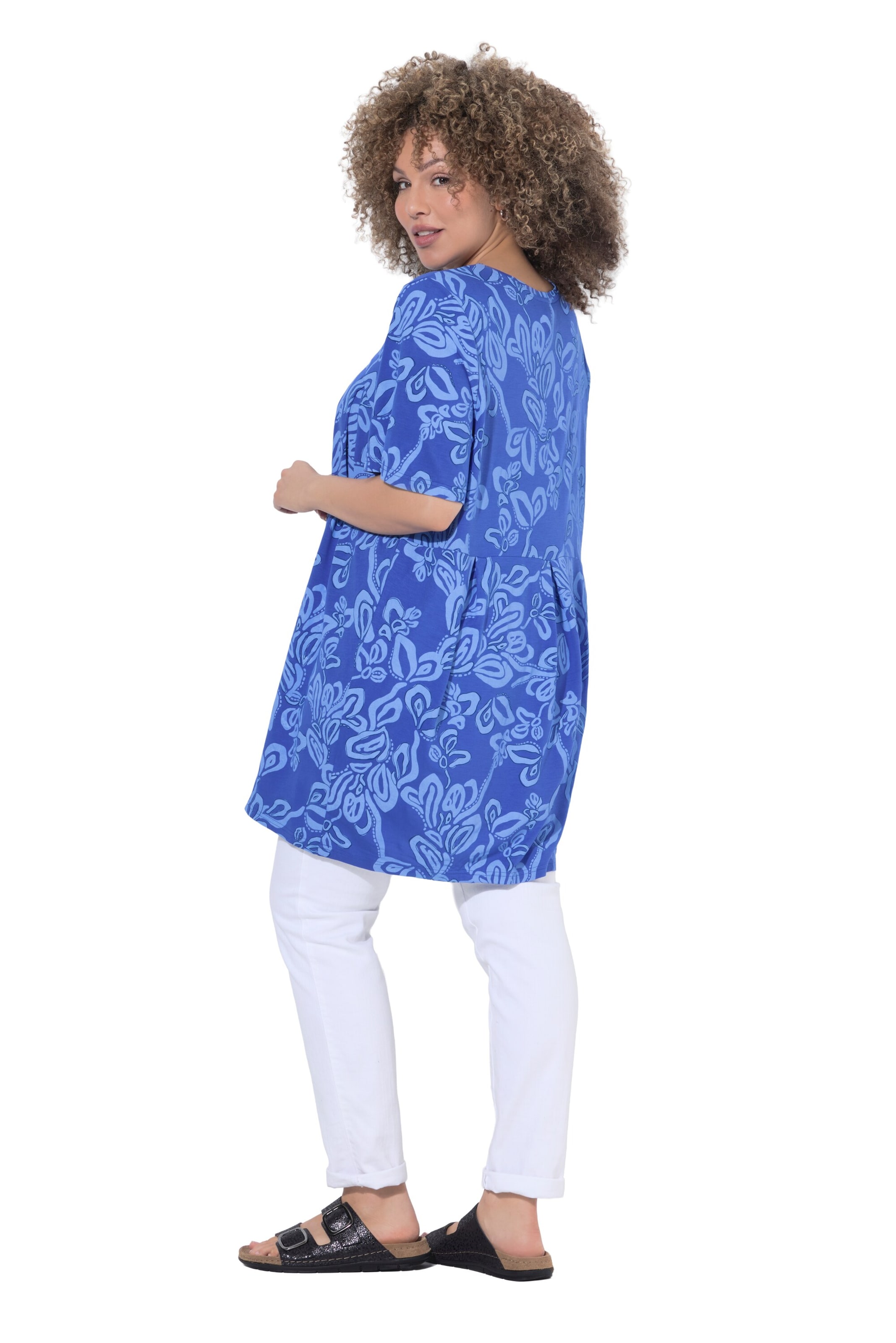 Ulla Popken Shirt in Blau