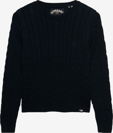 Superdry & Co Pullover 'Essentials' in Blau: Vorderseite