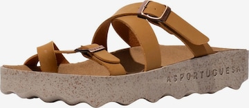Asportuguesas Mule in Brown: front