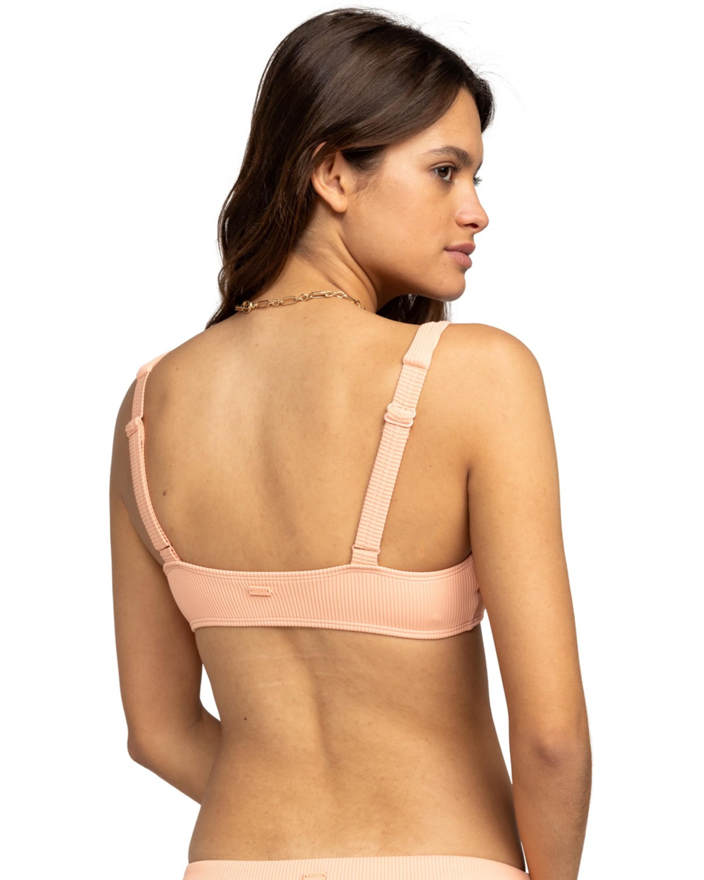 ROXY Bralette Bikini Top 'Love The Glassy' in Orange