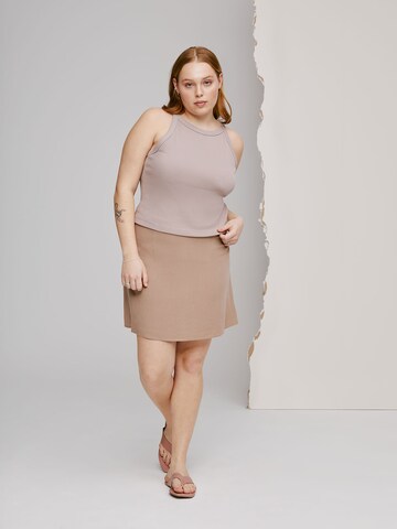 A LOT LESS Top 'Vicky' in Lila