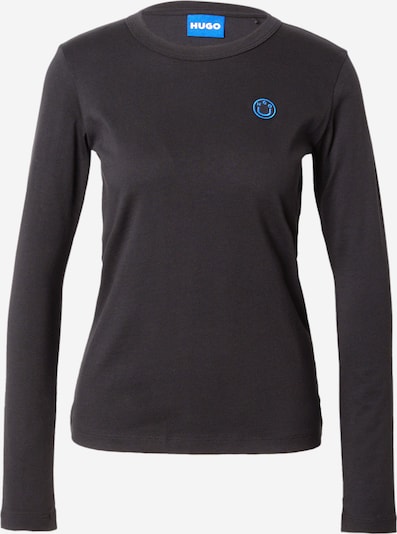 Marškinėliai 'Daliria' iš HUGO, spalva – mėlyna / juoda, Prekių apžvalga