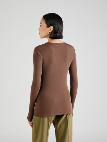 Soft Rebels Shirt 'Fenja' in Brown