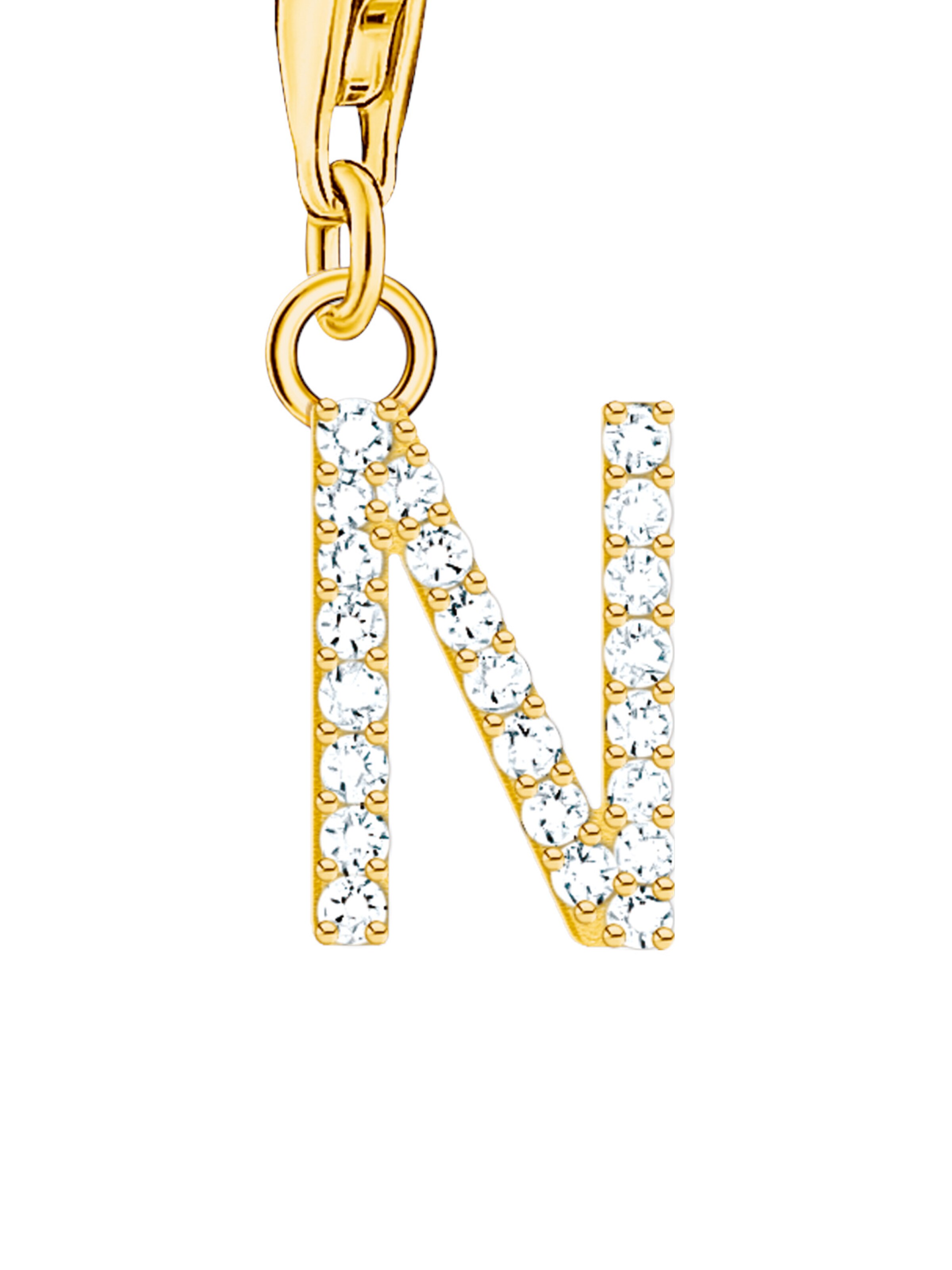 Thomas Sabo Anhänger 'Buchstabe N' in Gold