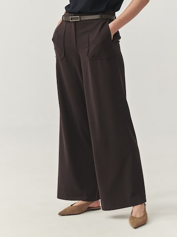 TATUUM Regular Trousers 'FEDORA' in Brown