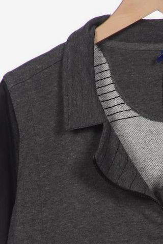 CECIL Sweatshirt & Zip-Up Hoodie in L in Grey
