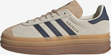 ADIDAS ORIGINALS Nízke tenisky 'Gazelle Bold' - Béžová: predná strana