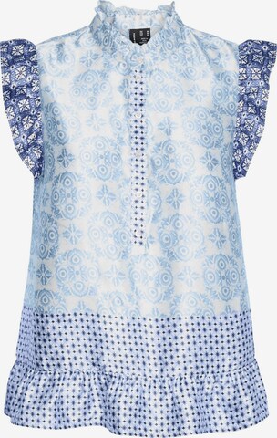 VERO MODA Top 'LEVI' in Blauw: voorkant