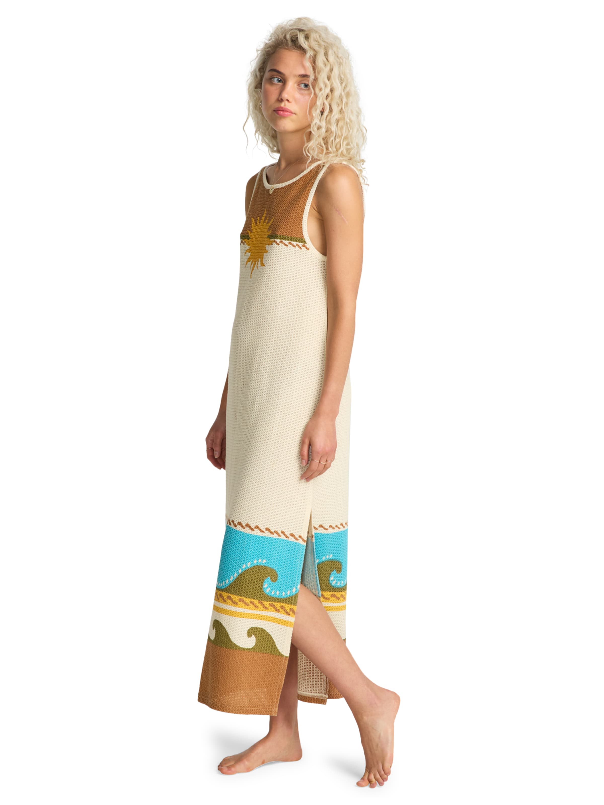 BILLABONG Summer Dress in Beige