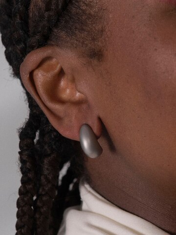 PURELEI Earrings 'Drop' in Silver: front