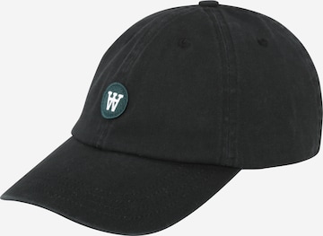 WOOD WOOD Cap 'Eli' in Schwarz: predná strana