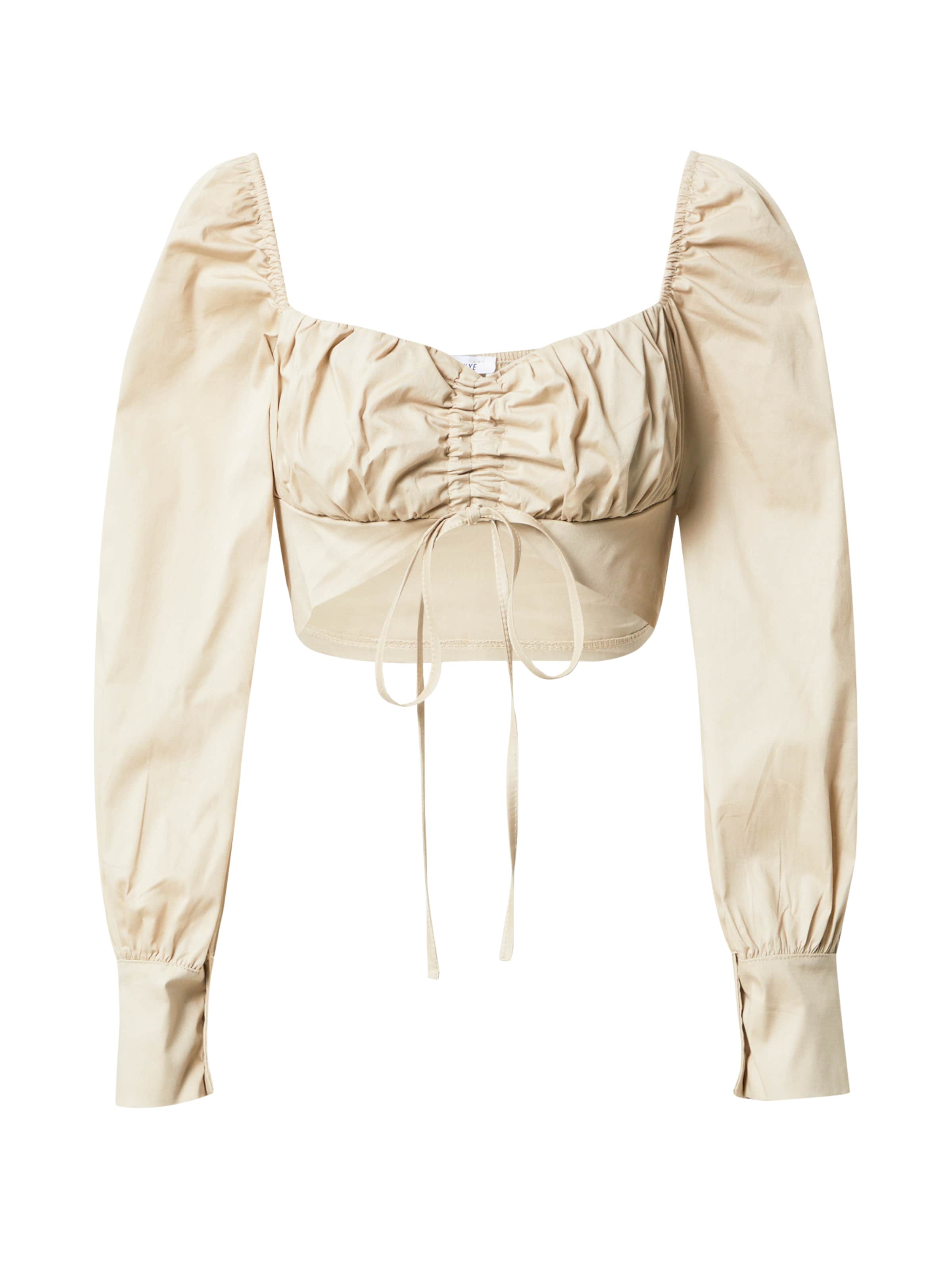 Femme Luxe Blouse 'FLO' in Beige: front