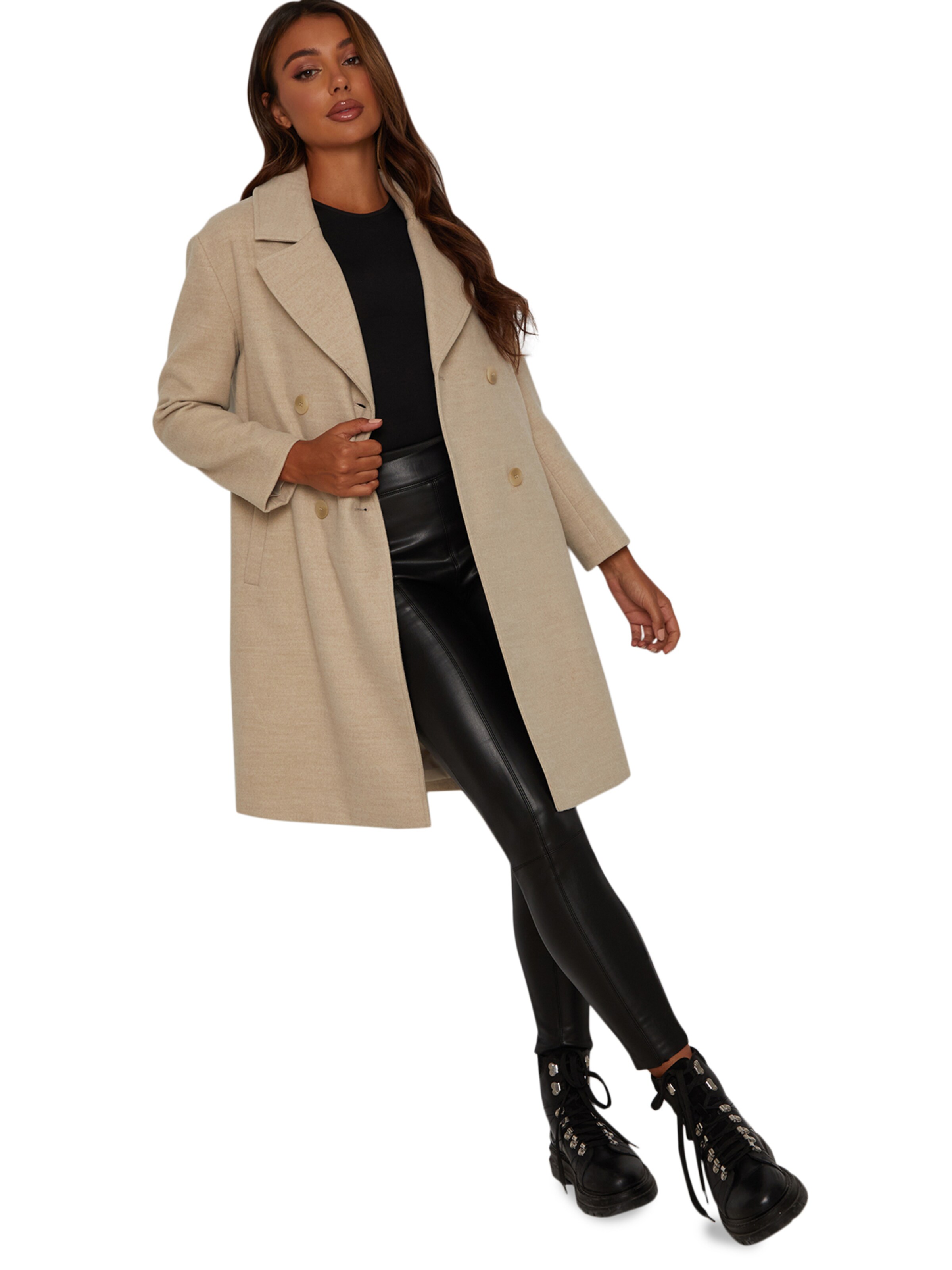 Cappotto di mezza stagione di Chi Chi London in beige