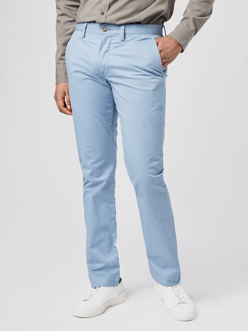 Polo Ralph Lauren Slimfit Chino kalhoty – modrá: přední strana