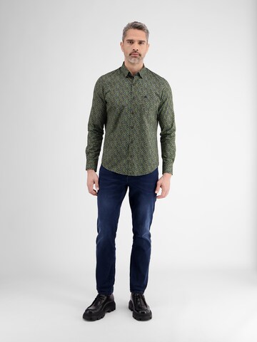 LERROS Regular fit Button Up Shirt in Green