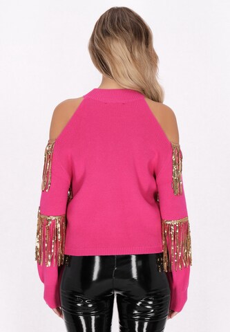 Pull-over faina en rose