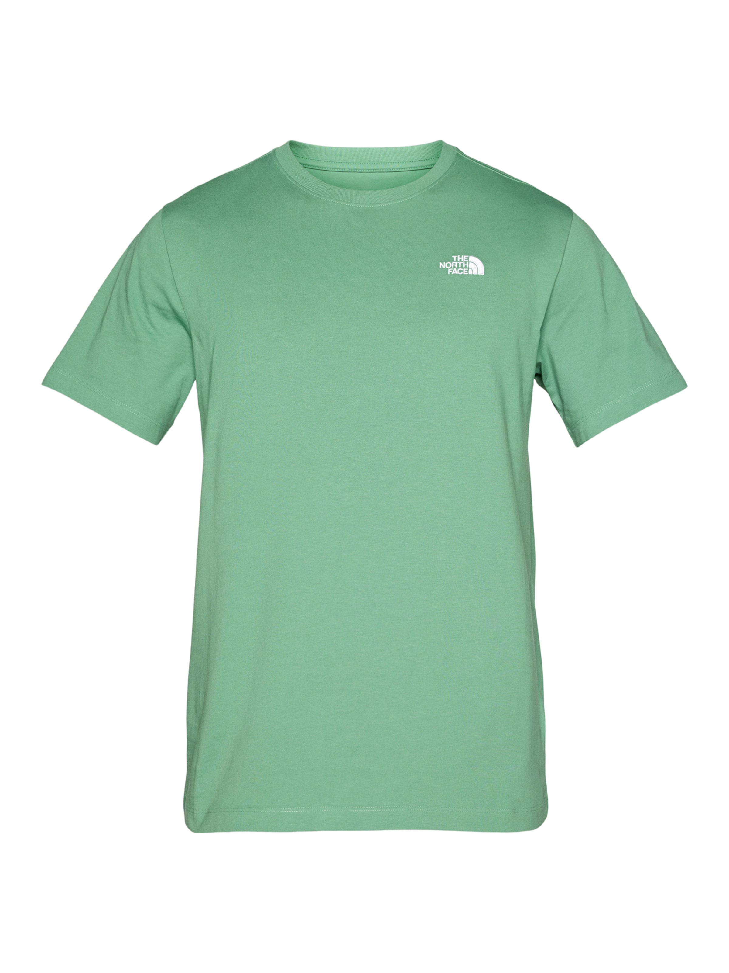 Tricou 'EVOLUTION SIMPLE DOME' de la THE NORTH FACE pe verde: față