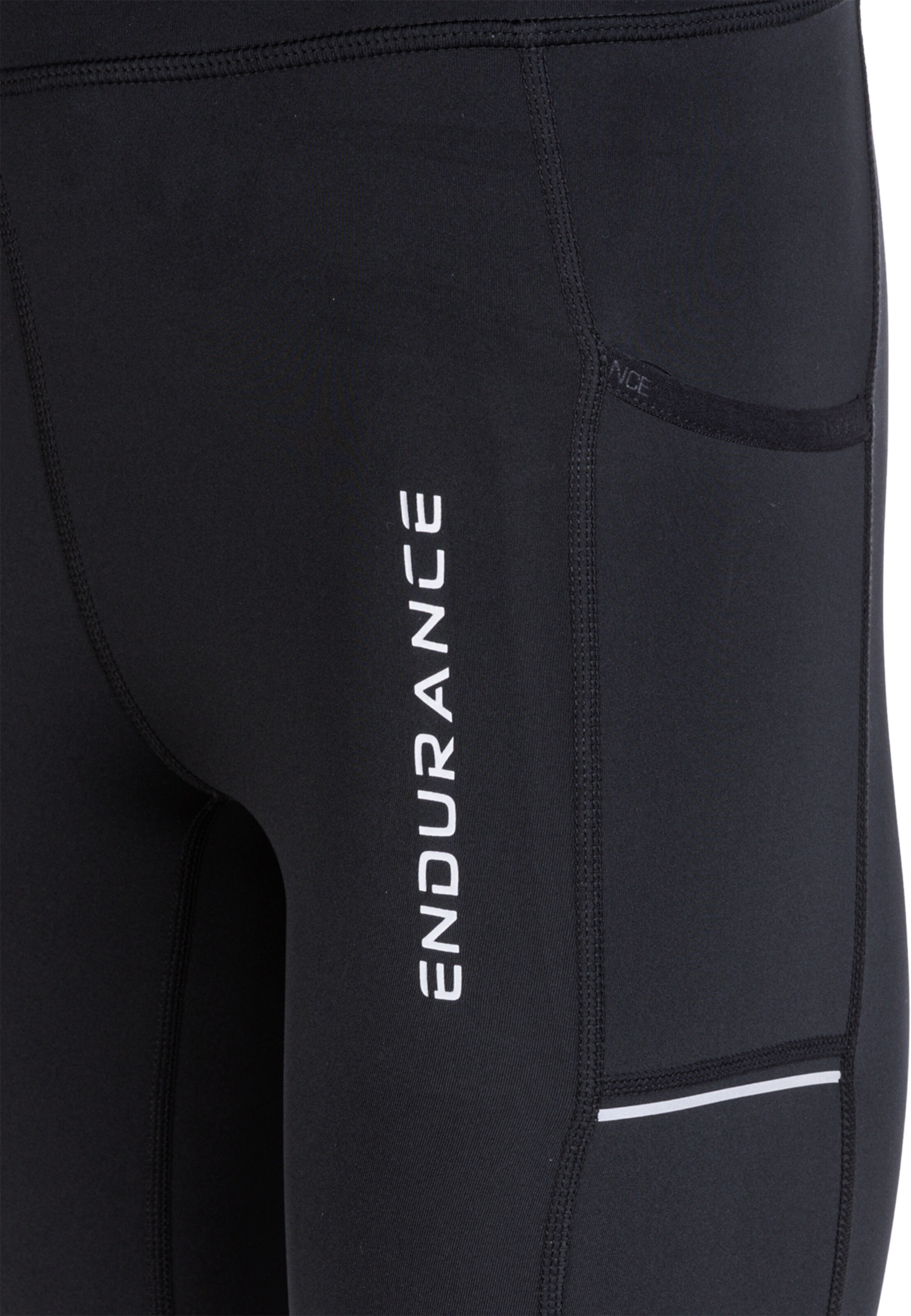 ENDURANCE Skinny Sportbroek 'Energy' in Zwart