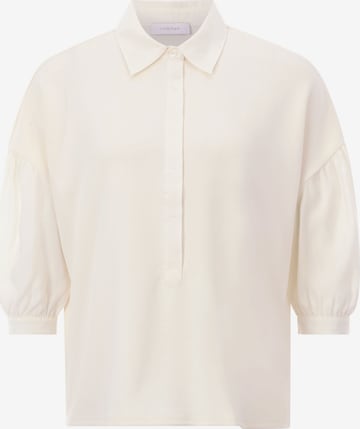 Chemisier Rich & Royal en blanc : devant