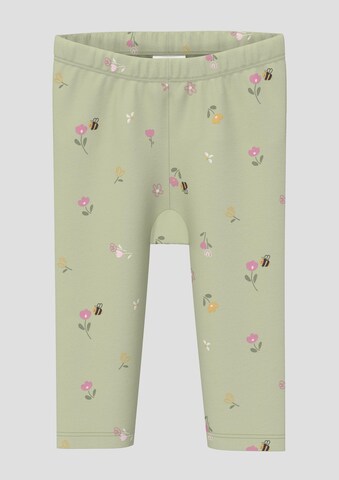 Coupe slim Leggings s.Oliver en vert