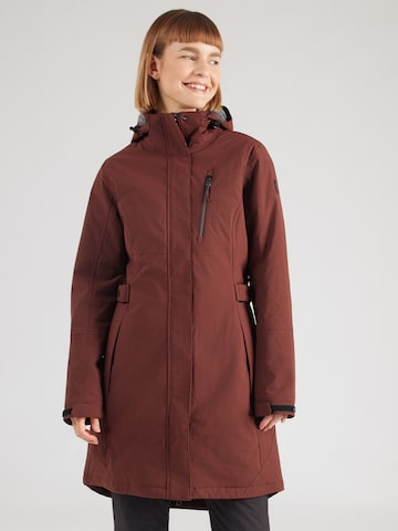 Giacca per outdoor di KILLTEC in marrone: frontale