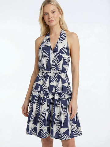 Rochie de vară 'Leanne' de la Guido Maria Kretschmer Women pe albastru: față