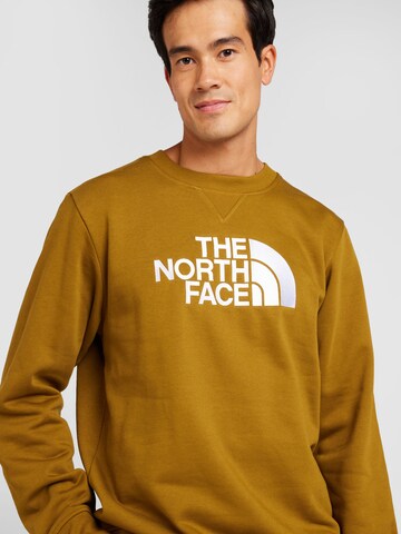 Felpa 'DREW PEAK' di THE NORTH FACE in giallo