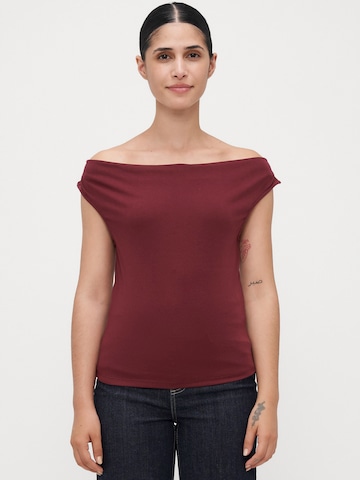 Vero Moda Petite - Camiseta en rojo: frente