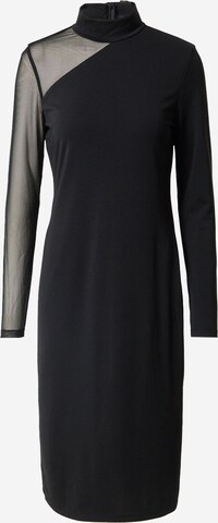 Rochie 'MOCK' de la DKNY pe negru: față