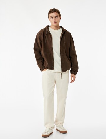 Koton Between-Season Jacket in Brown