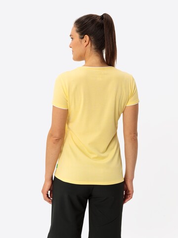 VAUDE Performance shirt 'Essential' in Yellow
