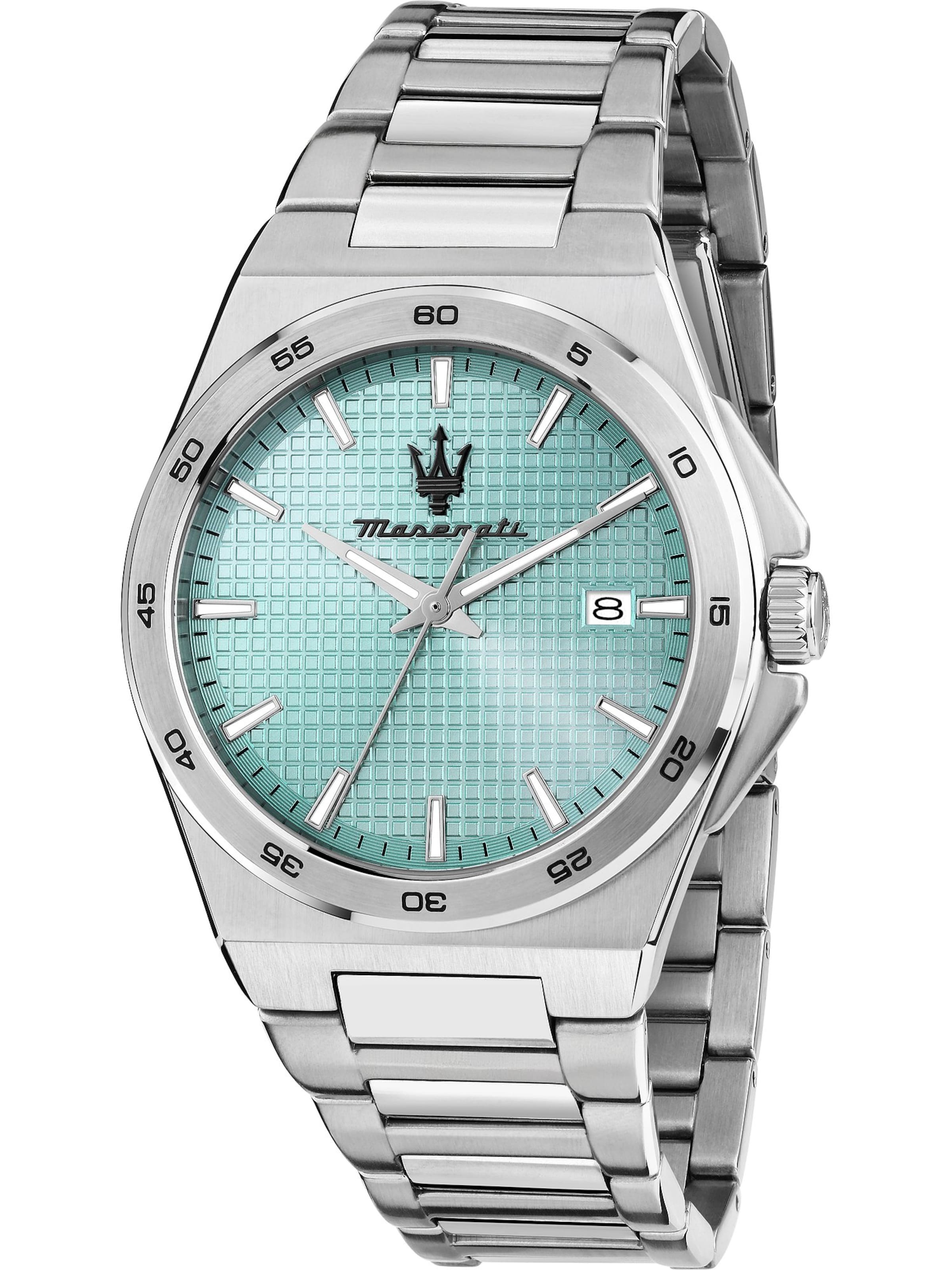 Maserati Analog watch in Silver: front