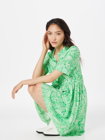 PIECES Dress in Green