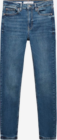 Skinny Jeans 'abby' de la MANGO pe albastru: față