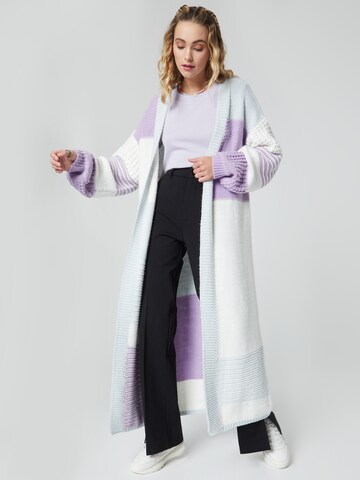 florence by mills exclusive for ABOUT YOU Knitted coat 'May' in Mixed colours