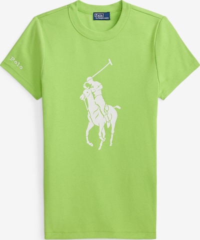 Marškinėliai iš Polo Ralph Lauren, spalva – obuolių spalva / balta, Prekių apžvalga