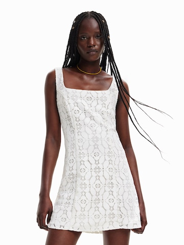 Desigual Summer dress 'New Castle' in White: front