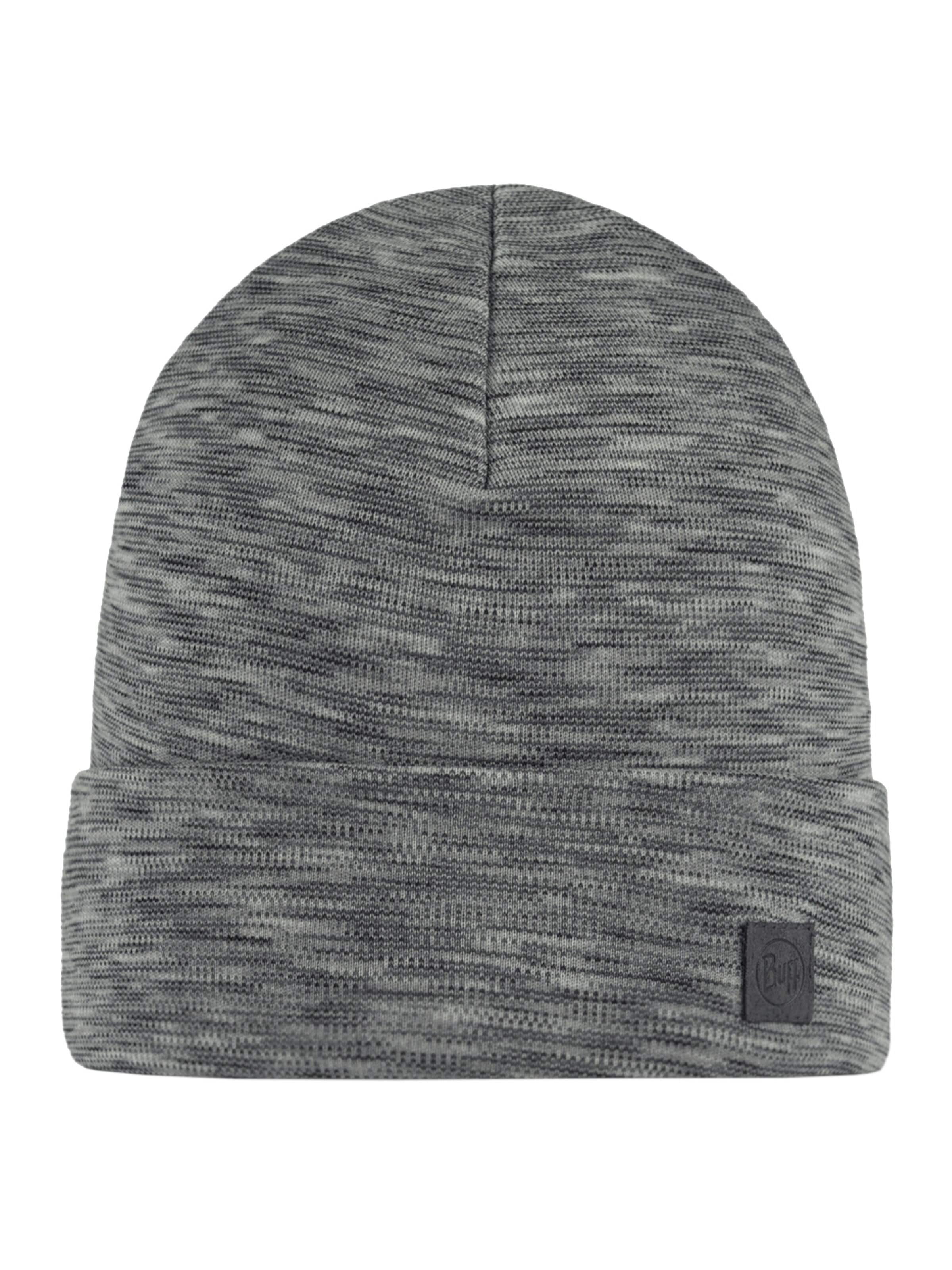 BUFF Muts 'Buff Merino Heavyweight Beanie' in Grijs: voorkant