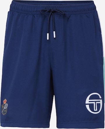 Regular Pantaloni 'ADVANTAGE STAFF' de la Sergio Tacchini pe albastru: față